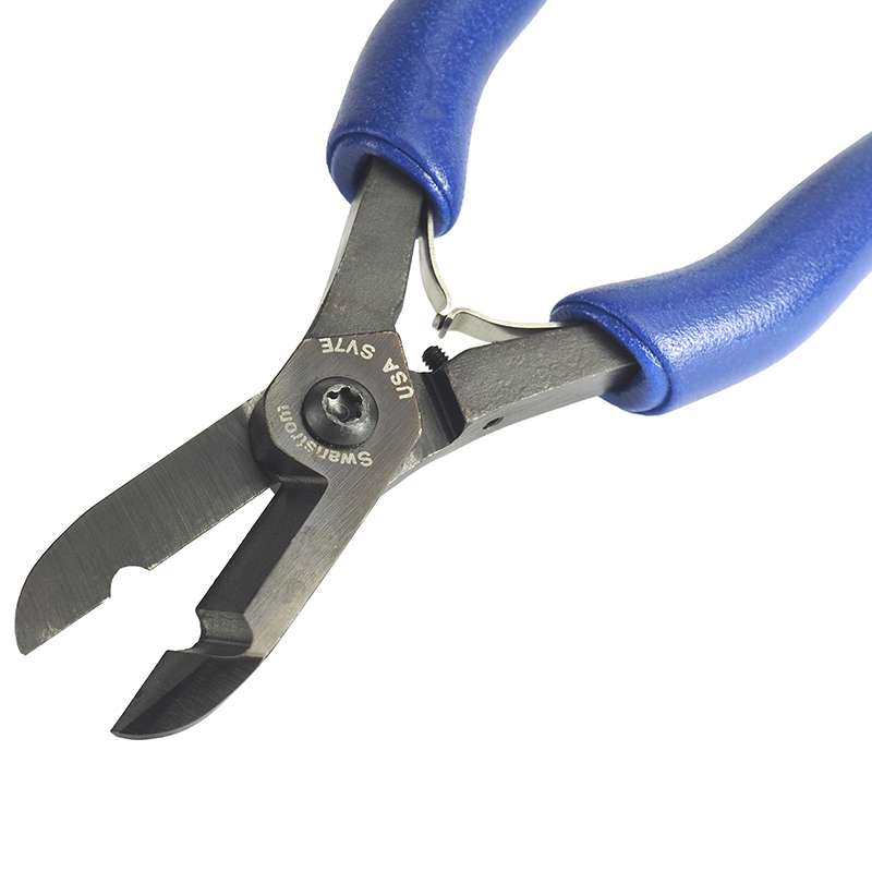 Large V-Notch Stripper/Shear Cutter with Ergonomic Handle