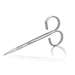 High Precision Scissors, Hardened Inox Steel, Straight Round Fine Tips, Overall Length 5.9