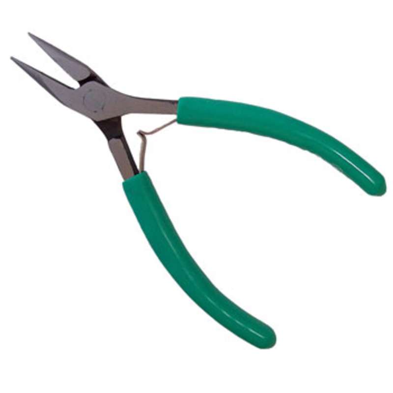 Needle Nose Submini ESD Plier with Smooth Jaw, 4.50"
