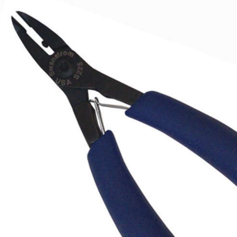 Long Nose ESD Safe 45° Angled Tip Cutter with Cushion Grip Handles, 4.99"