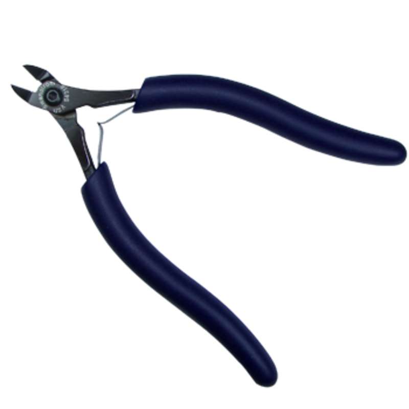 ESD-Safe Oval Hi-Leverage Head Flush Cutters with Cushion Grip Handles, 5-5/8" Long