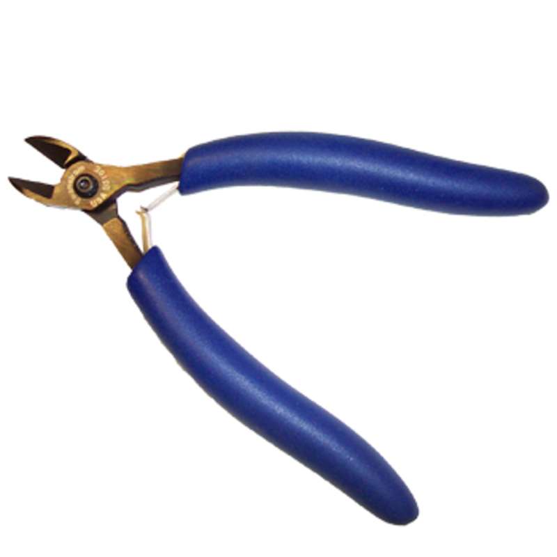 ESD-Safe Oval Head Bevel Cutters with Cushion Grip Handles, 5-13/16" Long