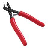 ESD-Safe Round Head Super Flush Cutters with Ergonomic Grip Handles, 80° Angle, 5-7/8" Long redirect to product page