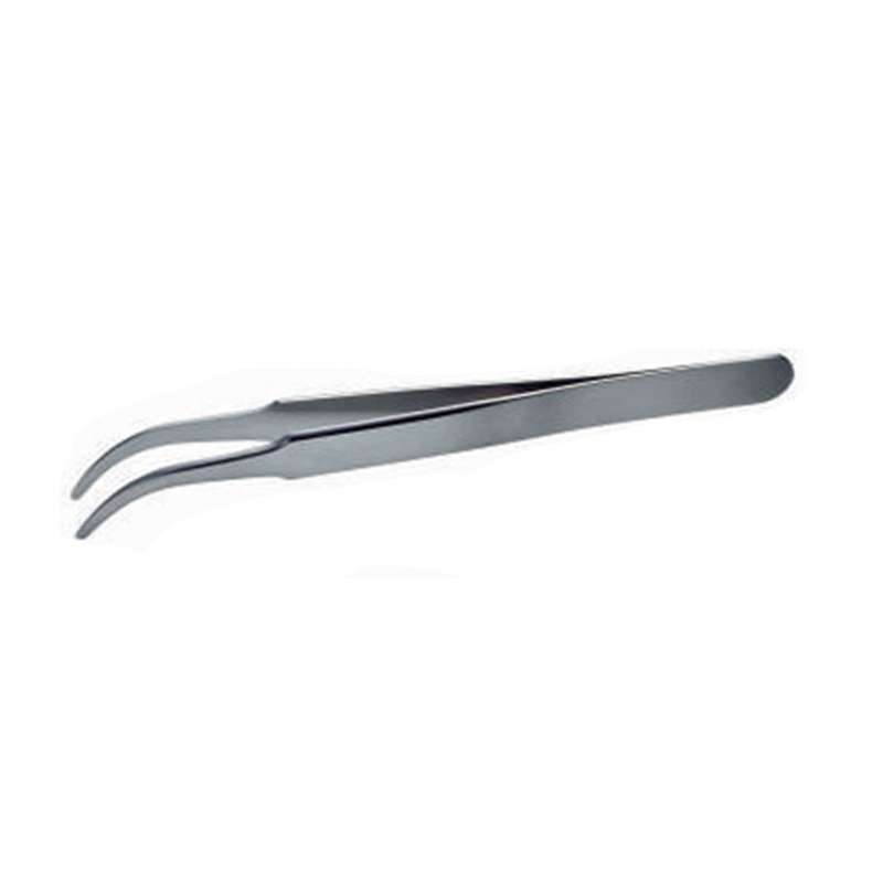 Curved Flat Tip Tweezer Prime-X, 4-1/2" Long