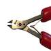 ESD-Safe Small Carbide Tapered Fine Point Cutter, Flush, 4-3/4" Long