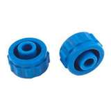 700 Series Double Helix Threaded Blue Stand Up Tip Cap, 1000 per Package redirect to product page