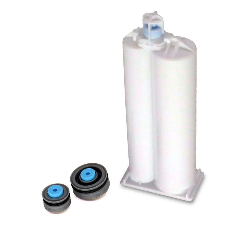 50 ml Side-by-Side Syringe Set, 2:1, A System, PP 100/Pack