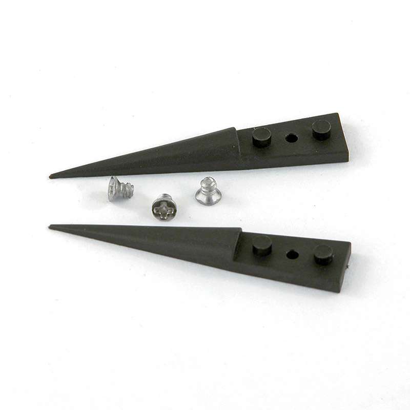 ESD Plastic Replaceable Tip for 259CFR.SA Tweezers, Pointed, Straight, 5.12" OAL
