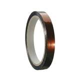 Kapton Tape, 1/4"x36 Yds, 3" Core, 2.5 mil, Silicone Adhesive redirect to product page