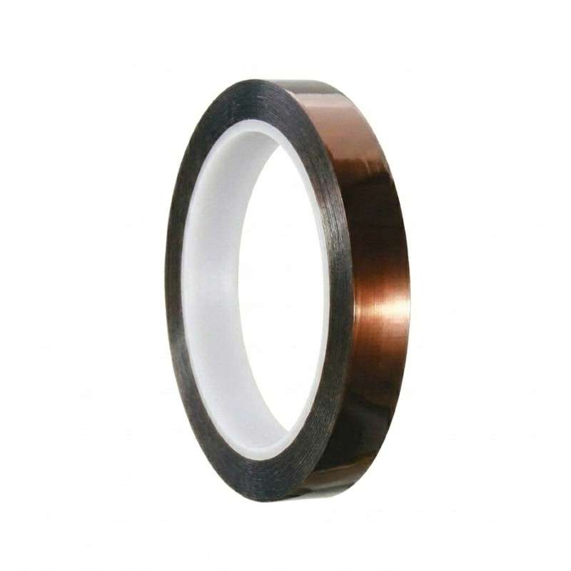 Kapton Tape, 3/8"x36 Yds, 3" Core, 3.5 mil, Acrylic Adhesive