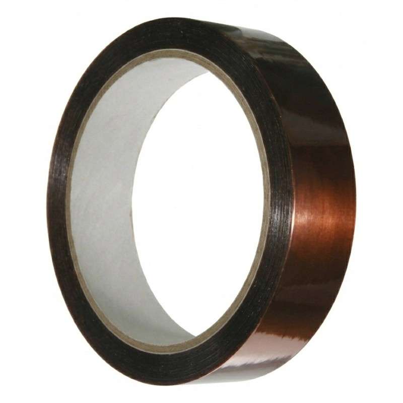 Kapton Tape, 5/8"x36 Yds, 3" Core, 3.5 mil, Silicone Adhesive