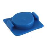 Techcon® 700 Series Polypropylene Barrel End Cap, Blue For 10 cc Barrel, 50 per Pack redirect to product page