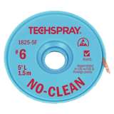 No-Clean Desoldering Braid, .193", 5' Red ESD Spool redirect to product page