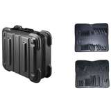 9" Black Rugged Duty Poly Case w/Pallets only redirect to product page