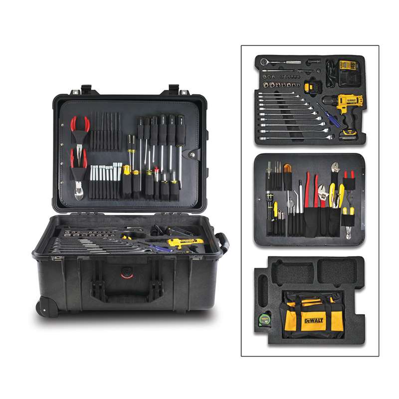Electro-Mechanical/Industrial Kit in Mil-Standard Wheeled Case