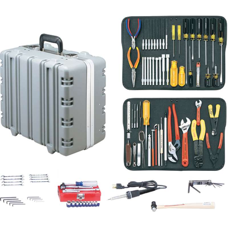 Electronics MRO Tool Kit, 6.25" Deep, Super Tough Case, JTK-17 Series