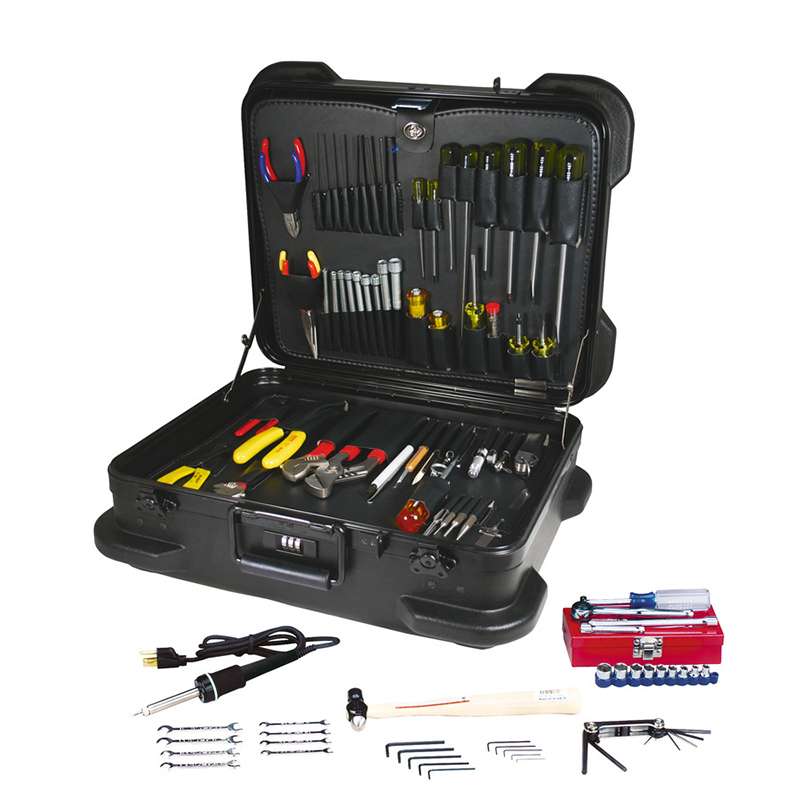 Electronics MRO Tool Kit, General, 17.75" x 14.5" x 9", JTK-17 Series