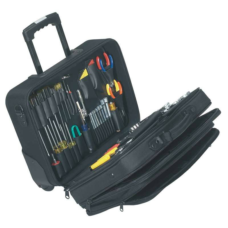 Electronic Equipment Installation & Service Kit in Soft-Sided "Tote" Case