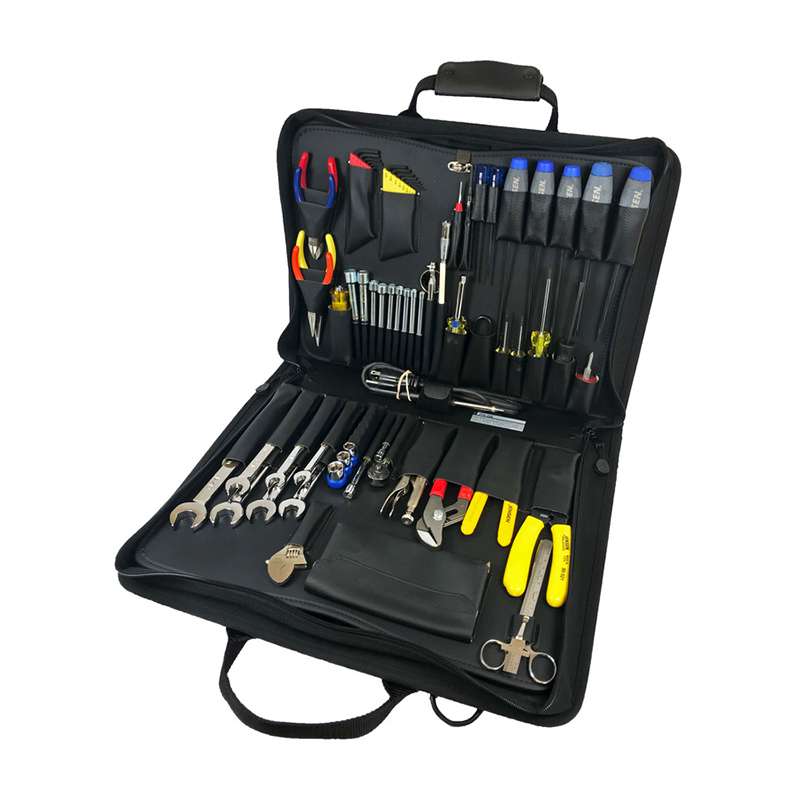 Electronic Equipment Installation & Service Kit in Single Black Cordura Case