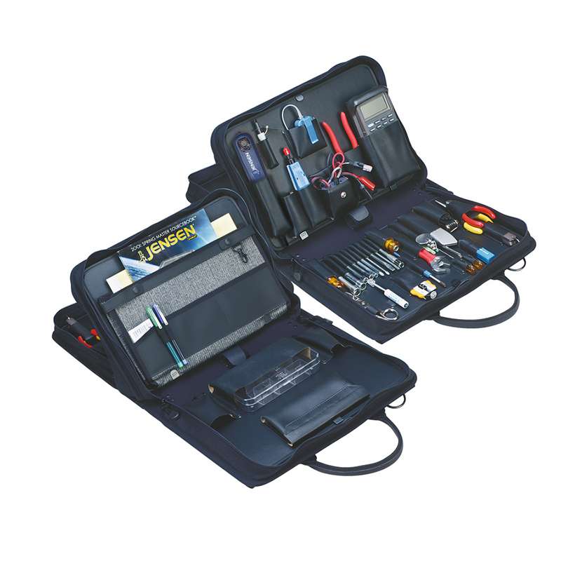 Deluxe Telcom Installation Kit in Double Black Ballistic Case