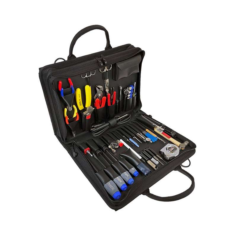 Field Engineer's Kit in Double-Sided Black Ballistic Nylon Case