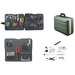 Electronics MRO Tool Kit, Inch/Metric, 8" Deep, Deluxe Poly Case, JTK-87 Series