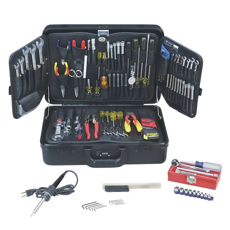 Inch/MM Electro-Mechanical Kit in Black Deluxe Poly Case