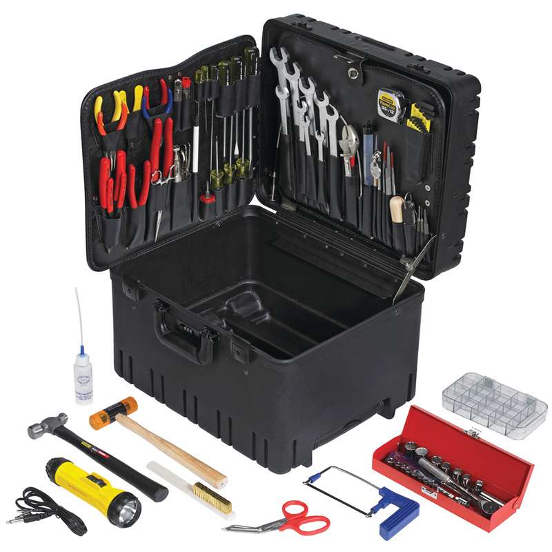 Inch Electro-Mech. Installer's Kit in Roto-Rugged Wheeled Case