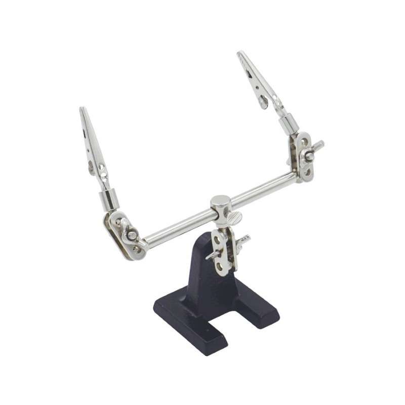 Solder Aid with Dual Alligator Clips