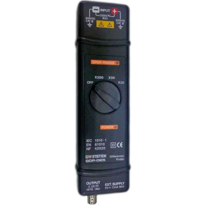 25MHz High Voltage Differential Probe