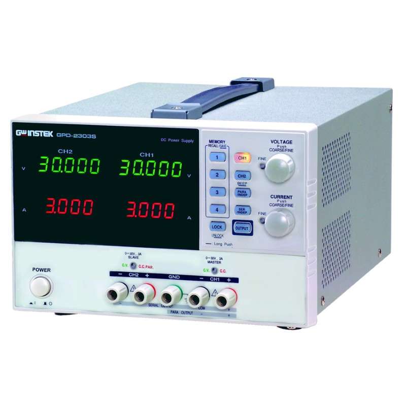 180W, 2ch Output DC Programmable Power Supply