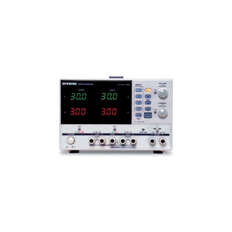 195W, 3ch Multiple Output DC Programmable Power Supply 100mV/10mA ...