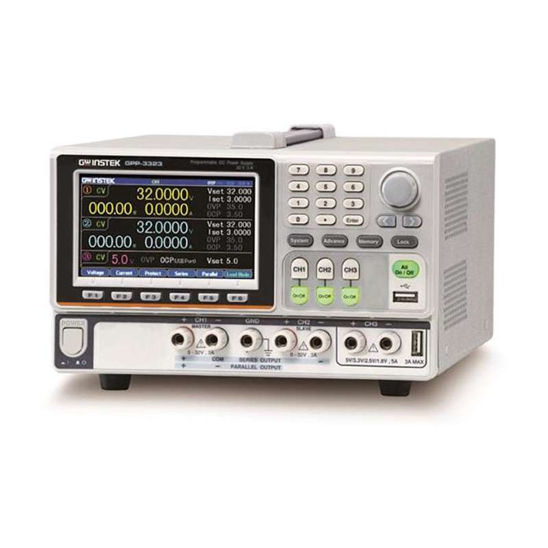 217W Three-Channel Programmable DC Power Supply w/LAN standard model
