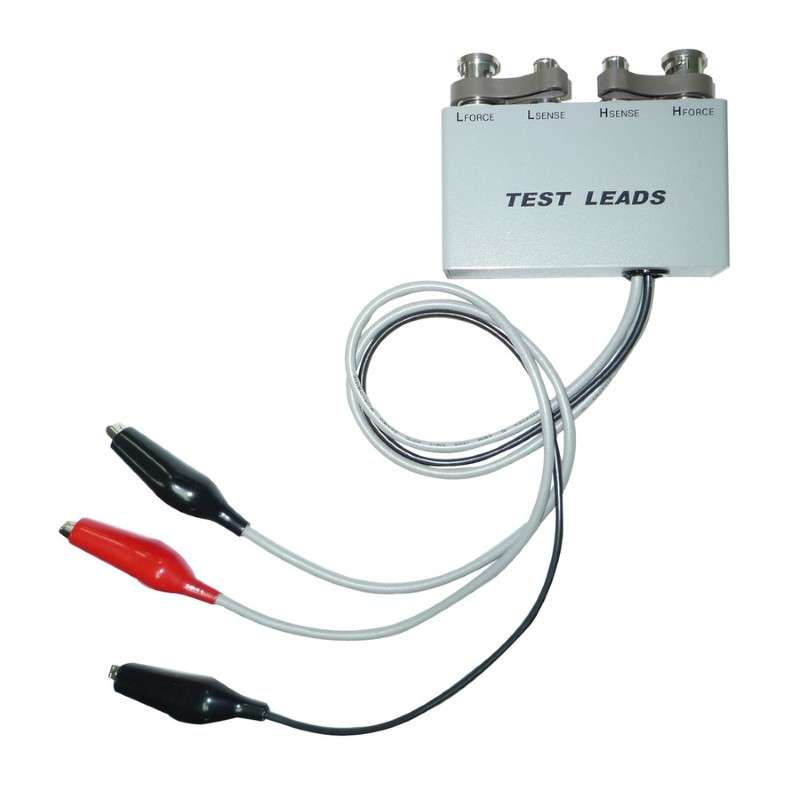 Test Lead with Alligator Clip for LCR-800 Series, LCR-6000 Series or <1MHz