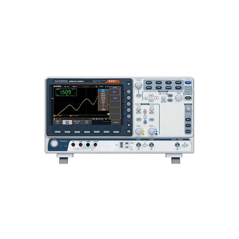 200MHz, 2-channel, DSO, Spectrum analyzer, dual channel 25MHz AWG, 5,000 count DMM and power supply