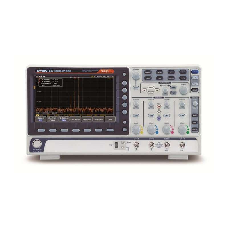 200MHz, 4-channel, DSO, Spectrum analyzer, dual channel 25MHz AWG