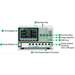 200MHz, 4-channel, DSO, Spectrum analyzer, dual channel 25MHz AWG, 5,000 count DMM and power supply