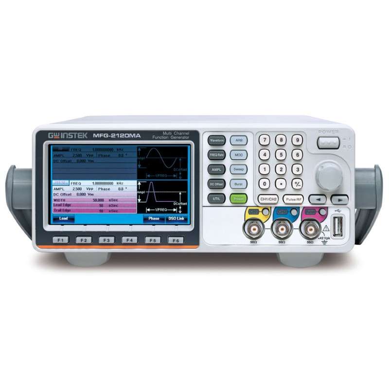 20MHz Single Channel Arbitrary Function Generator with pulse generator, modulation, power amplifier