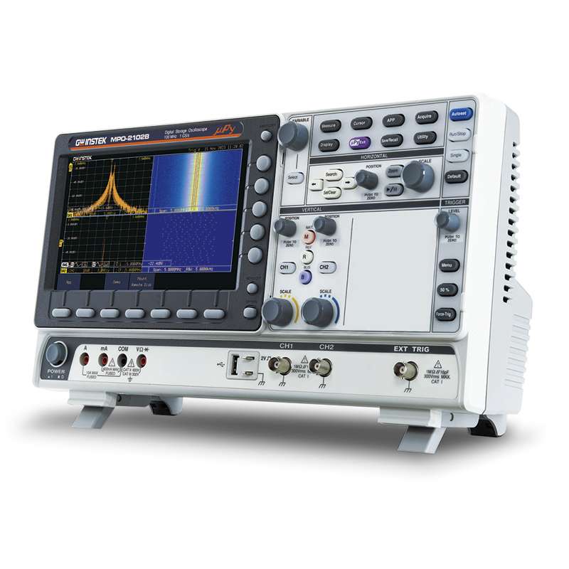 100MHz 2 Channels DSO with SA, AWG, DMM and Power Supply (Basic)