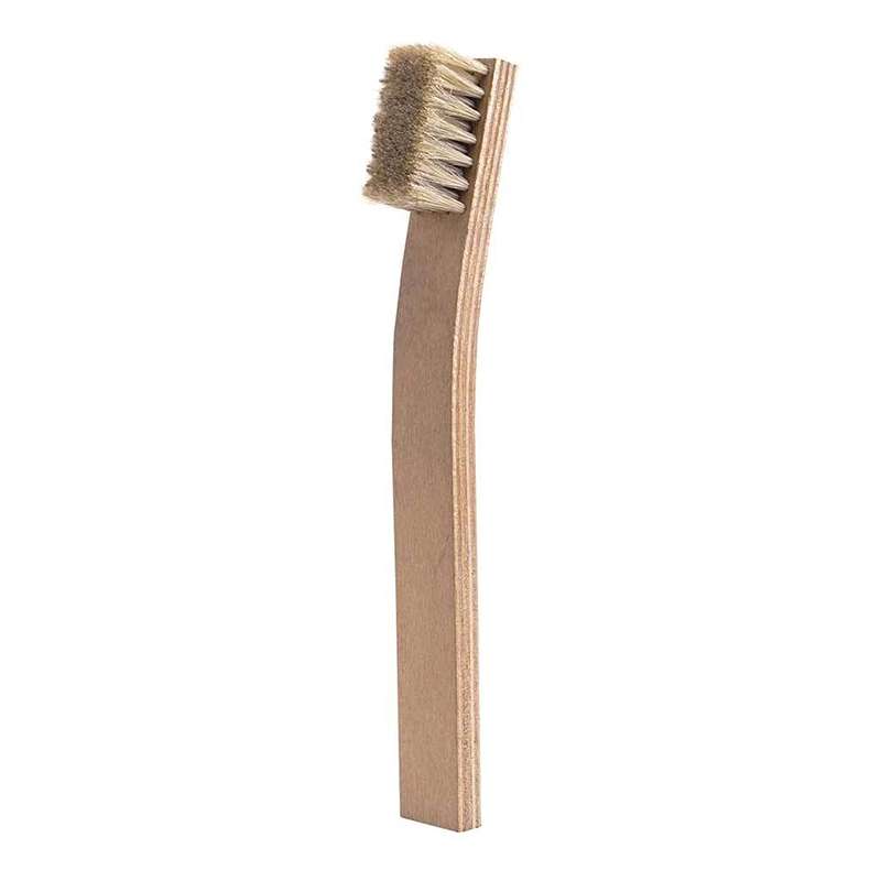 Brush, 7 x 7 Horse Hair/Plywood Hand Laced, Large Scratch, Each/12 Min.