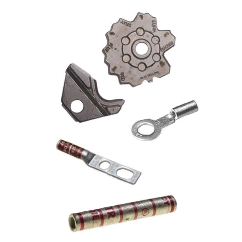 Die Wheel with Nest, PAT221 #12, #2 AWG Terminals and Splices