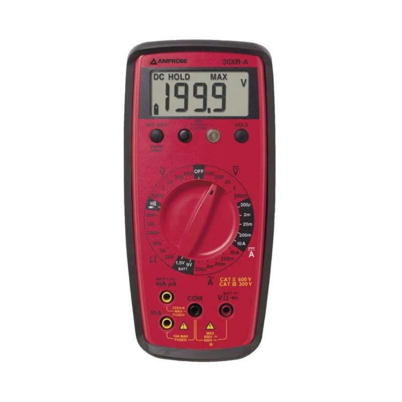 Manual Ranging Digital Multimeter with Non-Contact Volt Tester