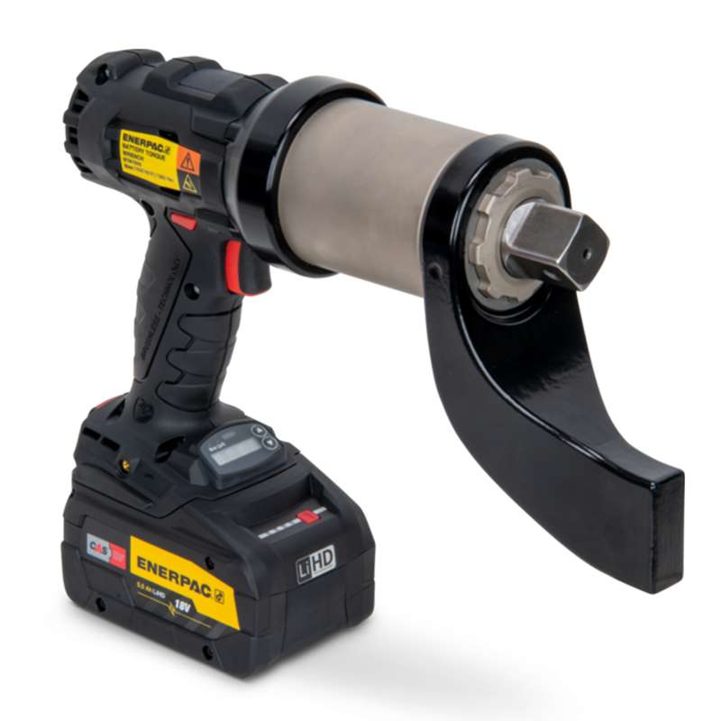 Battery Powered Torque Wrench, 1",1000 Ft.Lbs 115V US Charger, 2 Batteries