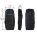 Carrying Bag, Black, 4.3" x 10.2" x 1.8"