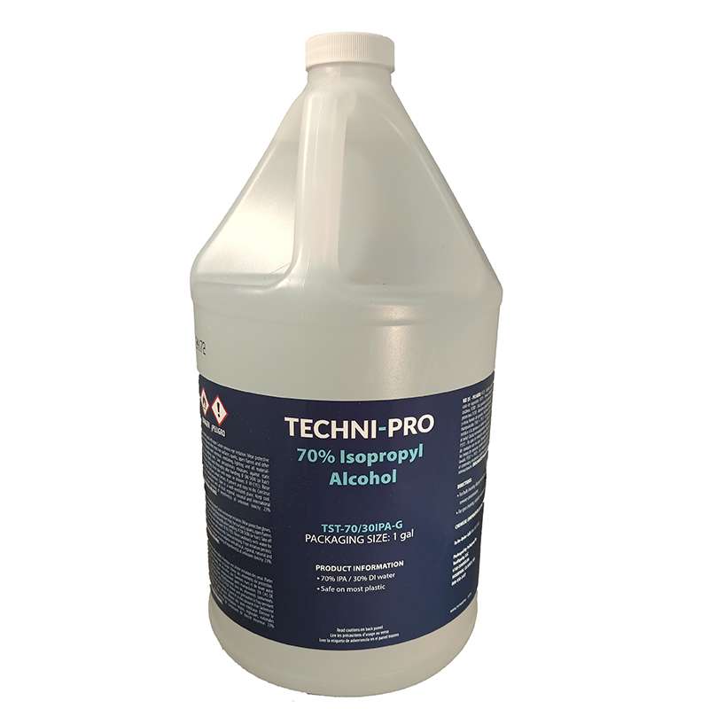 Isopropyl Alcohol (IPA) 70% IPA, 30% DI, 1 Gallon Bottle