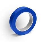 LDPE / Acrylic Blue Cleanroom Adhesive Tape, Blue, 1" x 36 yards, 2 Rolls per Bag, 48 Rolls per Case redirect to product page