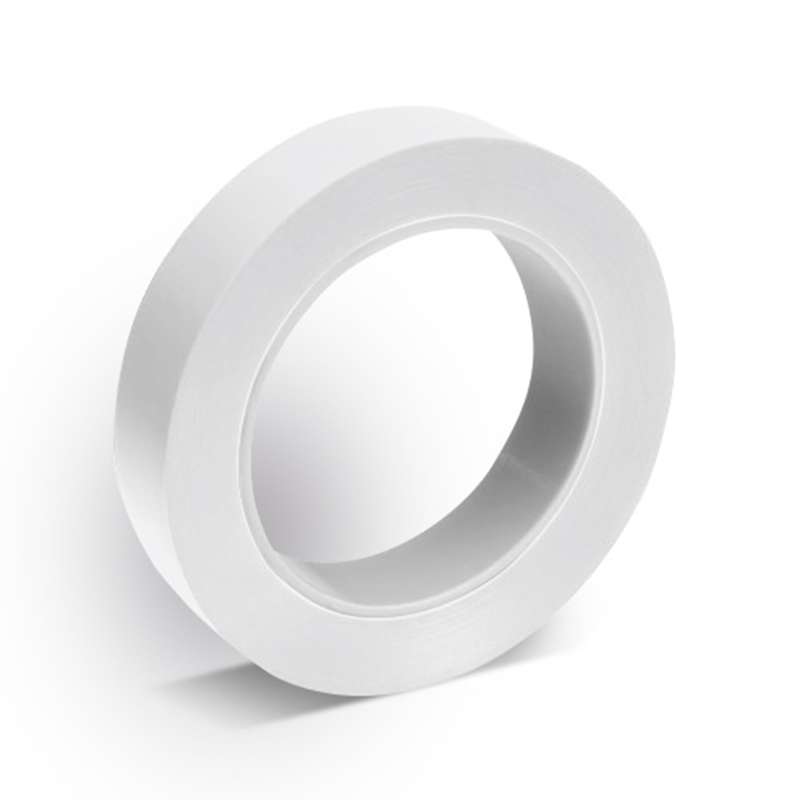 LDPE / Acrylic White Cleanroom Adhesive Tape, White, 1" x 36 yards, 2 Rolls per Bag, 48 Rolls per Case