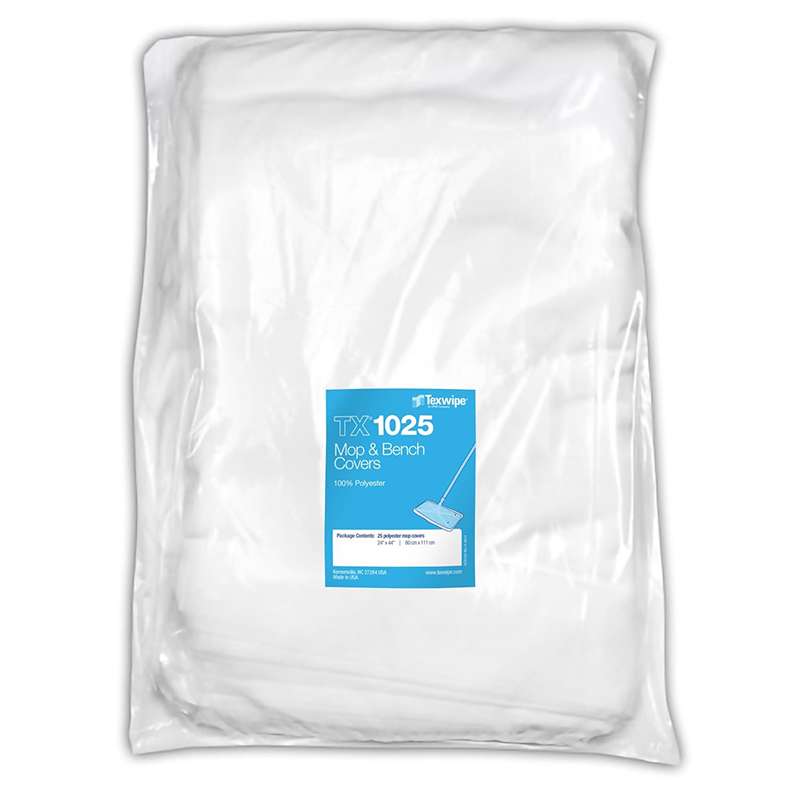AlphaWipe Dry Cleanroom Wipers, Non-Sterile, 24 x 44", 25 per Bag, 3 Bags per Case