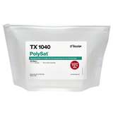 PolySat® Pre-wetted Cleanroom Wipers, Non-Sterile, 70% IPA , 7" x 11", 200 per Bag, 4 Bags per Case redirect to product page