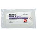 PolySat® Pre-wetted Cleanroom Wipers, Sterile, 50 Wipes per Flexpack, 20 Packs per Case redirect to product page